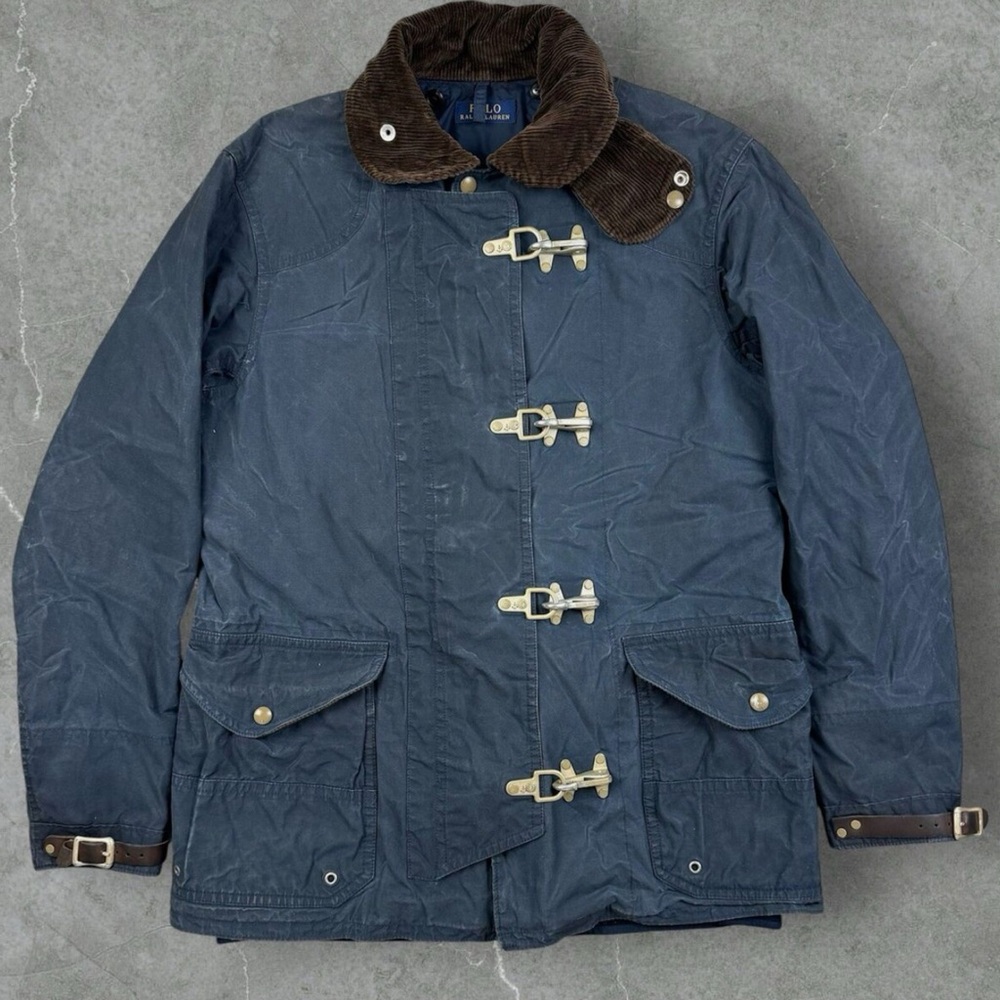 Polo by Ralph Lauren Blue Jacket with Brown Accents